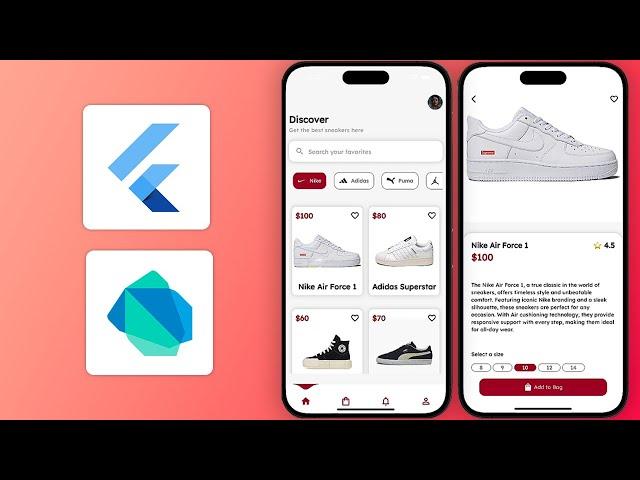 Minimal Ecommerce App UI | Responsive Design | Flutter Tutorial