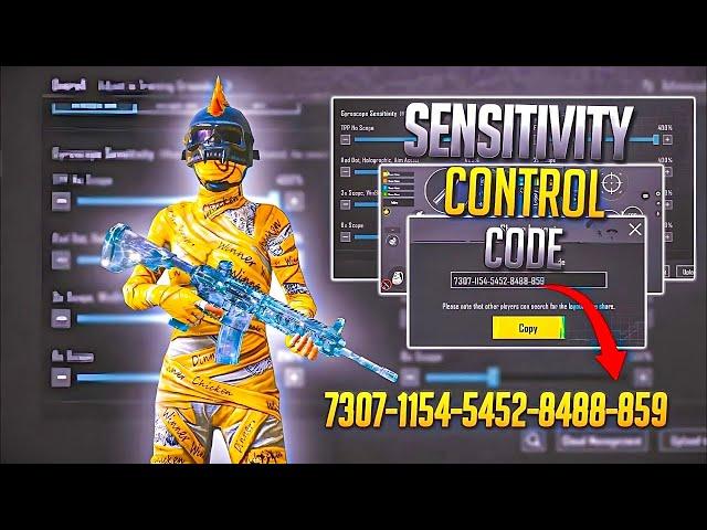 NEW UPDATE 3.2  Best Zero Recoil Sensitivity CODE + Control Settings For Pubg Mobile/BGMI in 2024