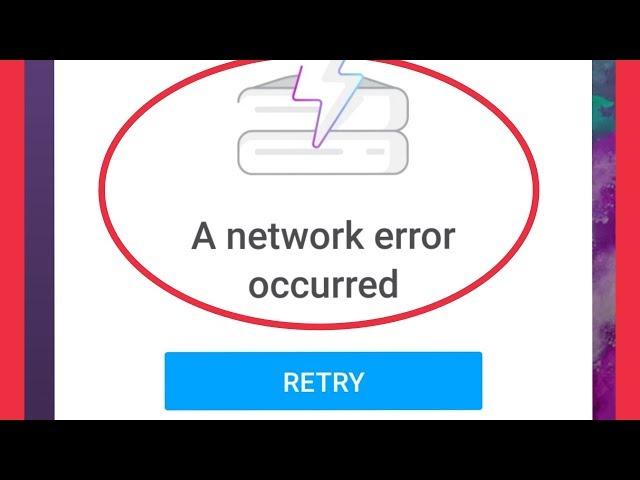 How To Fix A Network Error Occurred Problem Solve in PicsArt