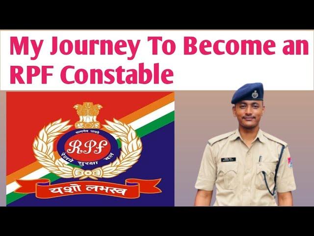 My Journey To Become An RPF Constable II RPF Constable baneka  Safar II