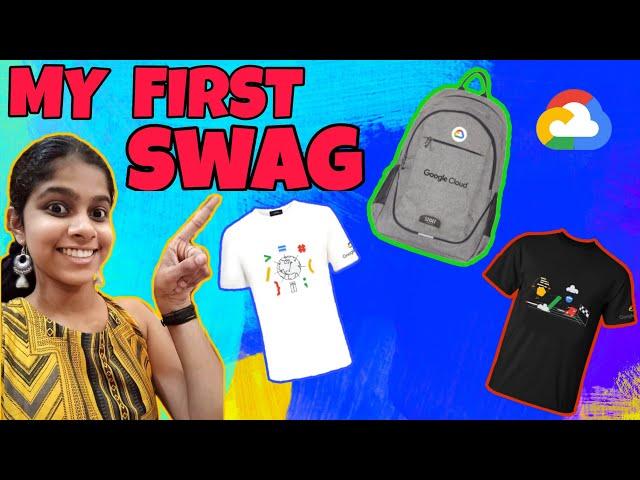 My First Swag | Google Swags | 30daysofGoogleCloud 