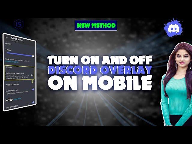 How to turn on and off discord overlay on mobile 2024 | Initial Solution