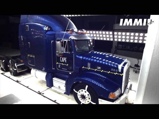 IMMI Semi Truck Crash Test