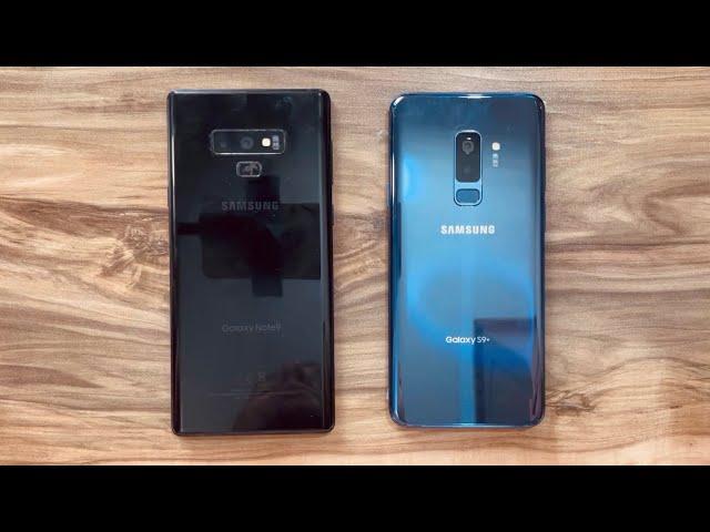 Samsung Galaxy Note 9 vs Samsung Galaxy S9 Plus