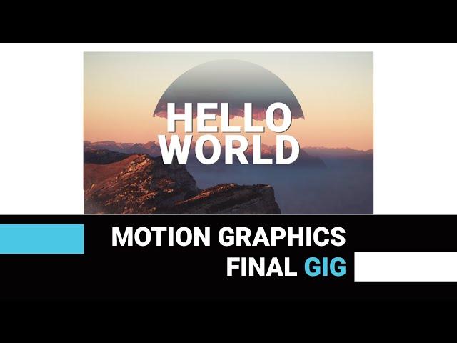 Motion Graphics Portfolio | Show Reel | After Effects | 2022