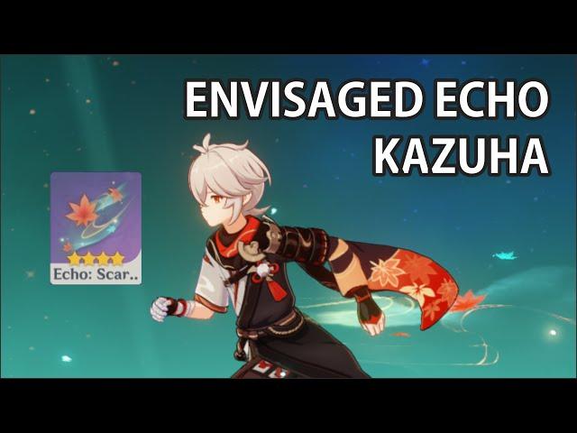 Genshin Impact - Envisaged Echo C0 Kazuha 3 Star Weapon Challenge Clear