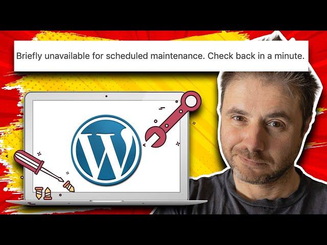 How to Fix WordPress Stuck in Maintenance Mode