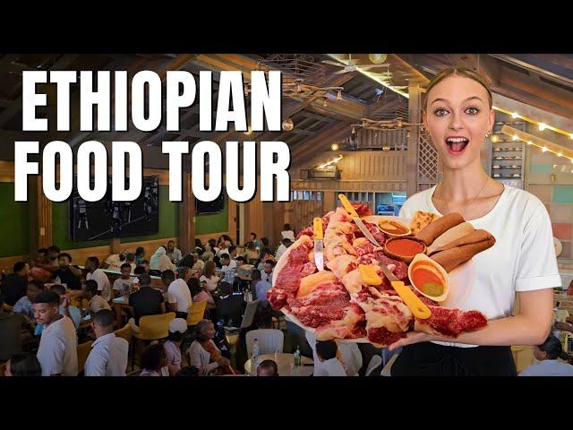 We ate RAW MEAT in ETHIOPIA (Addis Ababa)