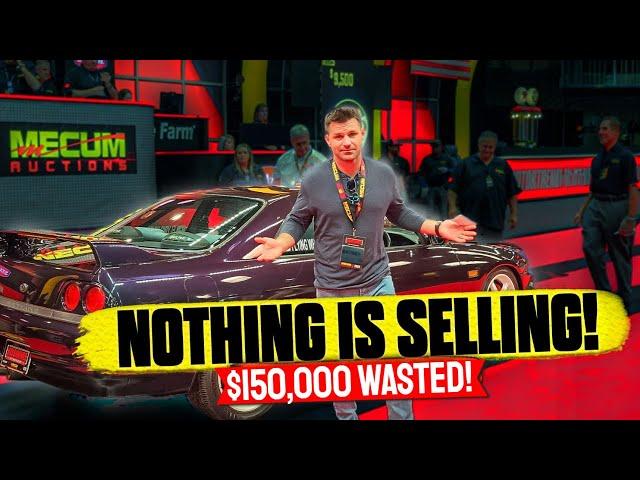 AUCTION DAY - I brought $150,000 in Cars to the Mecum Auction and NOTHING IS SELLING!