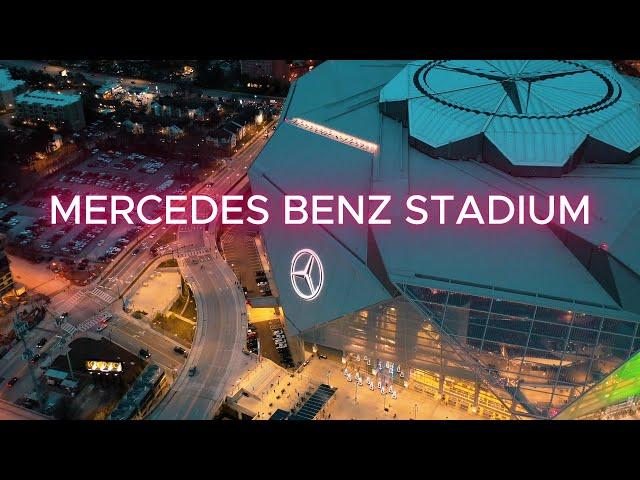 MERCEDES BENZ STADIUM | Atlanta, Georgia (4K)