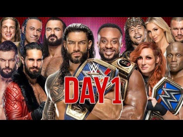 WWE Day 1 2022 Highlights - WWE Day 1 Full Highlights 1st January 2022