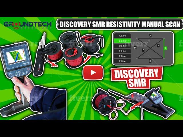 Groundtech Discovery SMR Detector Resistivity Manual Scan