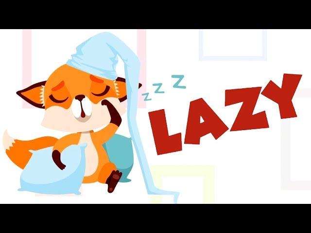 The Lazy Fox | Stories For Children | Cartoon Videos For Babies