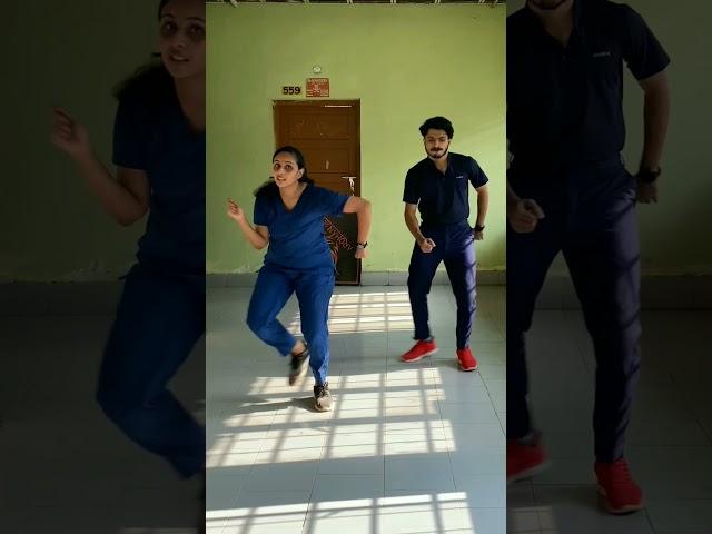 Rasputin -  Dance in Scrubs by Kerala Medicos Naveen Razak and Janaki M Omkumar