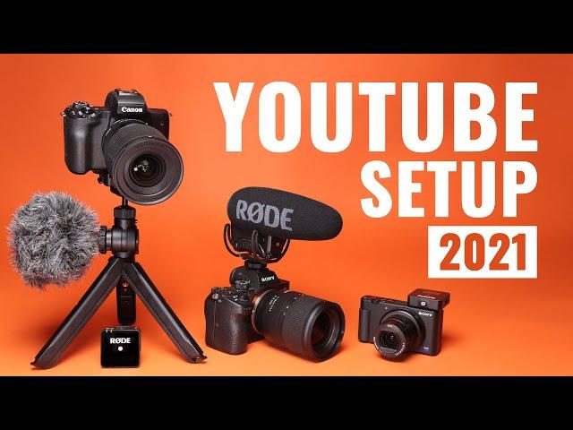 BEST YOUTUBE VLOGGING CAMERA SETUP 2021 -  (ZV-1, M50 MK II, A7III)