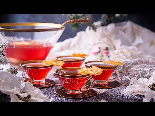 How to make Shaker & Spoon's Winter Sun punch