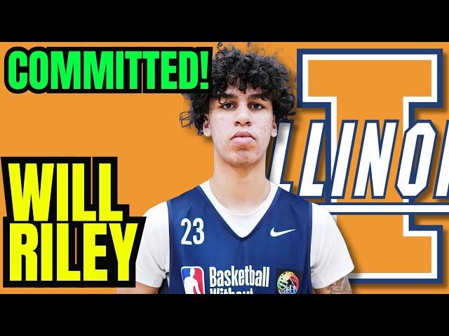 COMMIT: Will Riley officially joins Illinois, highest-rated recruit in Brad Underwood's tenure!