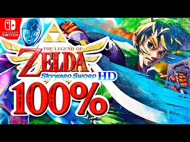 The Legend Of Zelda Skyward Sword HD - 100% Longplay Full Game Walkthrough No Commentary Gameplay