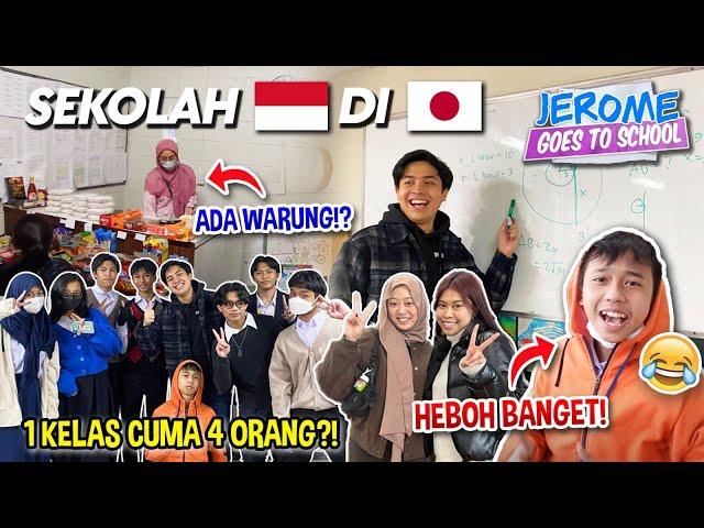 1 KELAS CUMA 4 ORANG!? SEKOLAH INDONESIA DI JEPANG! | JEROME GOES TO SCHOOL SRIT TOKYO