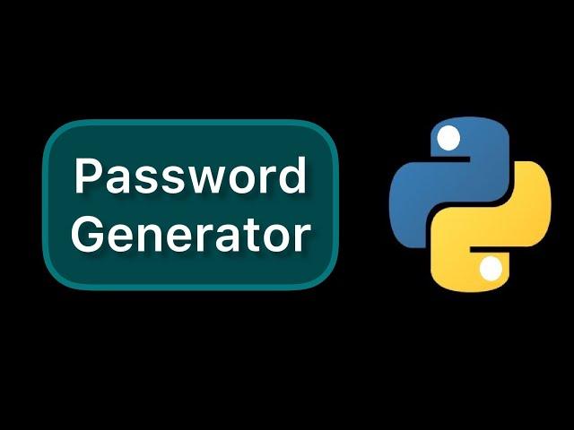 Simple Password Generator in under 10 Lines using Python