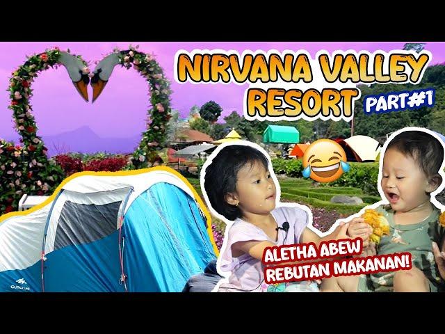 LAPAR BANGET‼️TERLALU ASIK MAIN SAMPAI LUPA MAKAN - NIRVANA VALLEY RESORT PART #1