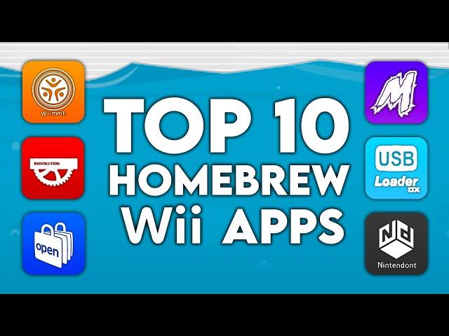 Top 10 Essential Wii Homebrew Apps! | Full Guide!