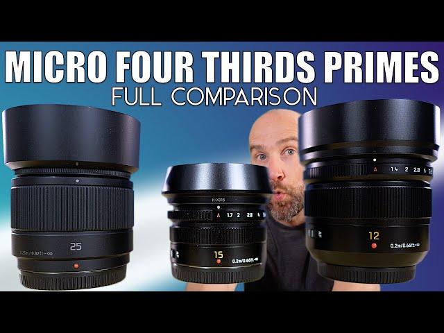 Panasonic Prime Lenses Review: 12mm f/1.4, 15mm f/1.7, and 25mm f/1.7