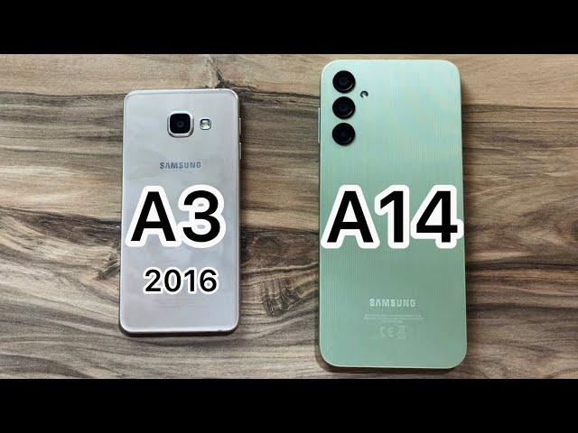 Samsung Galaxy A3 2016 vs Samsung Galaxy A14