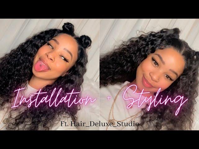 Quick and Easy Installation + Styling Ft. Deluxe_Hair_Studio| Jennifer N