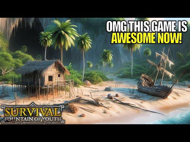 Most Improved Survival Game, Maybe EVER | Survival Fountain of Youth Gameplay | Part 1