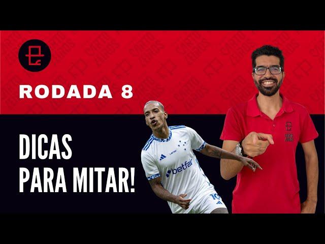 DICAS CARTOLA 2024 | RODADA 8: TIME PRA PONTUAR E GANHAR CARTOLETAS!