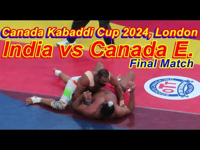 Canada Kabaddi Cup 2024 Final India vs Canada E // Canada Kabaddi Cup 2024 London. #shamshermannbti