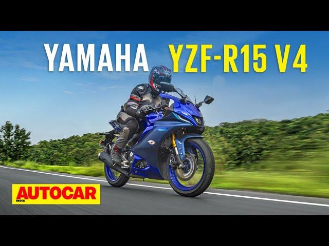 2021 Yamaha R15 V4 review - V4 vendetta | First Ride | Autocar India