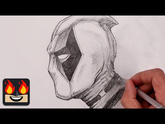 How To Draw Deadpool | Sketch Tutorial