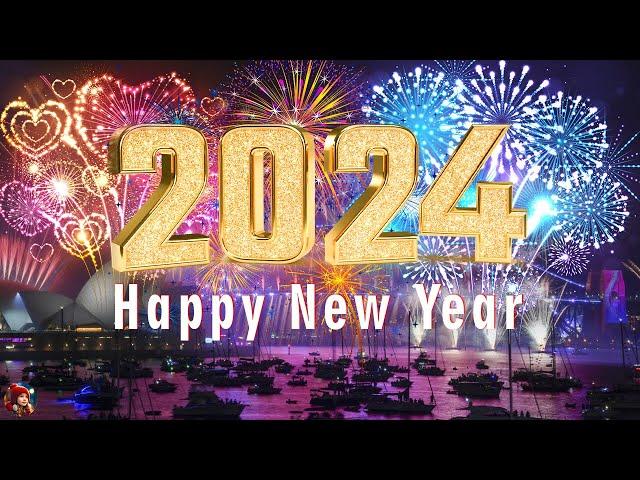 2 Hour Happy New Year Songs 2024  Happy New Year Music 2023  Top Happy New Year Songs 2024