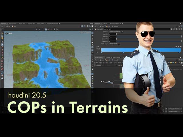 Houdini 20.5 - COPs in terrain