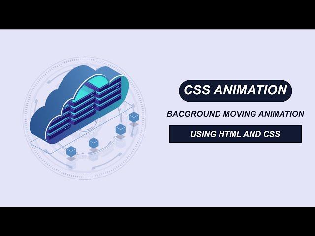 How make background moving circle images animation - using html and css | CSS Animation | By CP