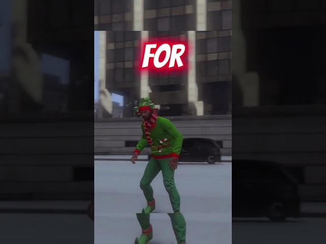 The Grinch has a rare mask in GTA 5