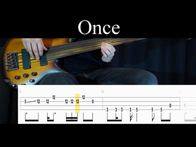 Once (Pearl Jam) - Bass Cover (With Tabs) by Leo Düzey