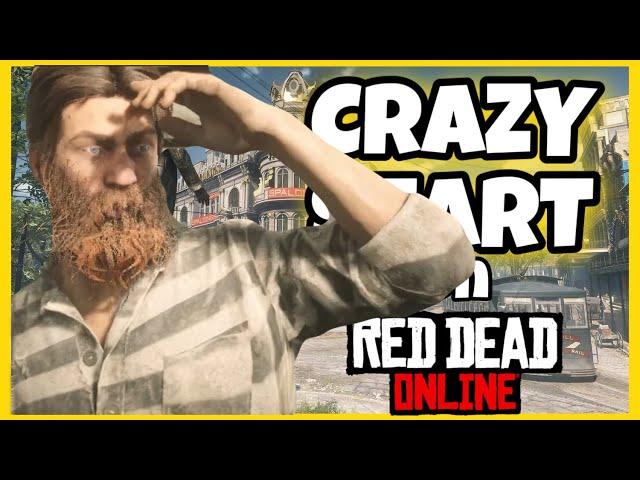 THE CRAZIEST START TO RED DEAD ONLINE - Red Dead Redemption 2