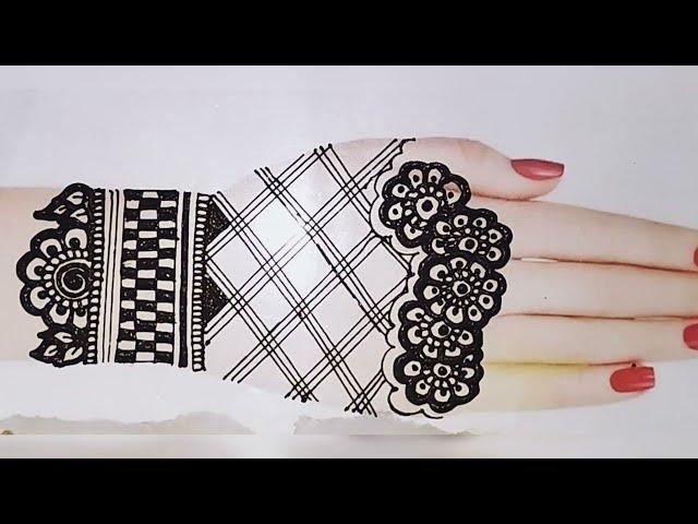 Festival special for beginners mehndi design / simple & easy #mehandi#design#3millionviews