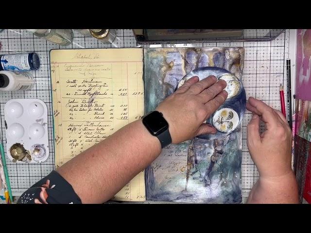 Creating interactive dials in your art journal pages