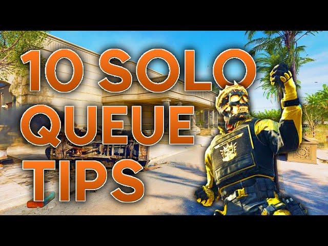 10 Easy Tips to DOMINATE Solo Queue & Rank Up QUICKER on Black Ops 6 Ranked!