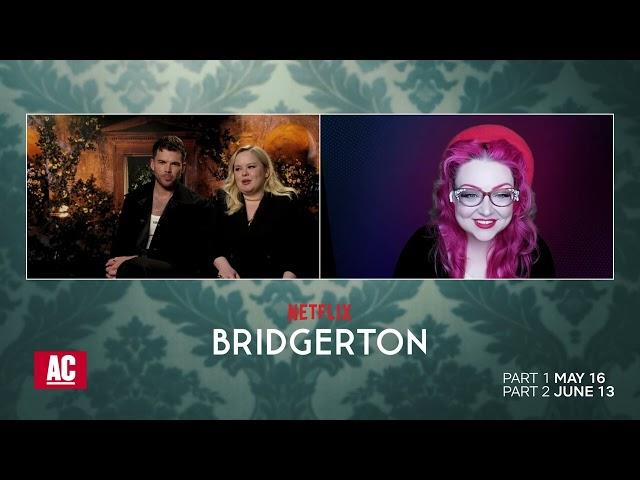 'Bridgerton' Stars Nicola Coughlan & Luke Newton Talk About Their Epic Romance