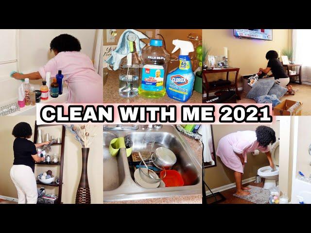 Cleaning Routine: SPEED CLEAN WITH ME → Kitchen, Living Room, Bathroom