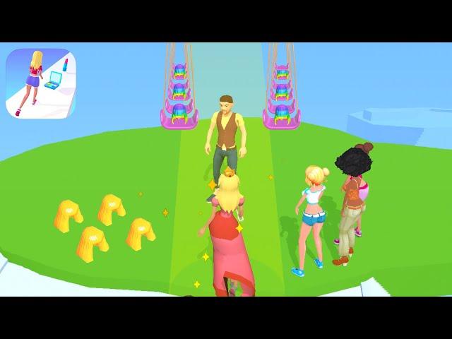 MAX LEVEL in Makeover Run Game ‍ iOS Android Gameplay