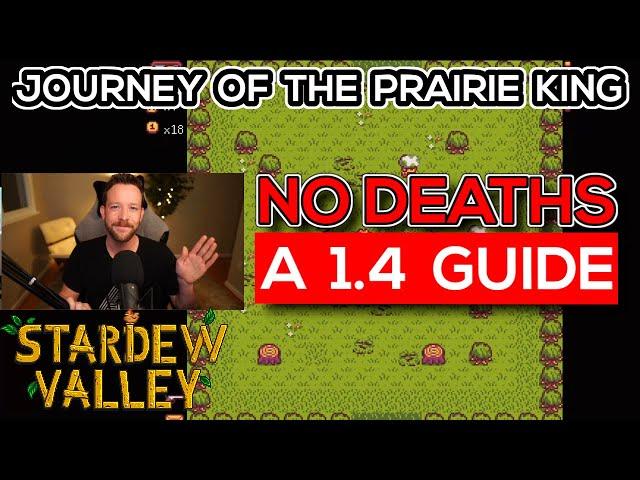 How to Beat Journey of the Prairie King NO DEATHS Guide - Stardew Valley 1.4