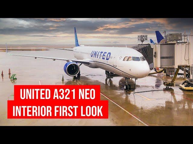 Ultimate Luxury! United's A321 Neo Interior Review: 4K, Wireless Charging, and Next-Level Amenities!