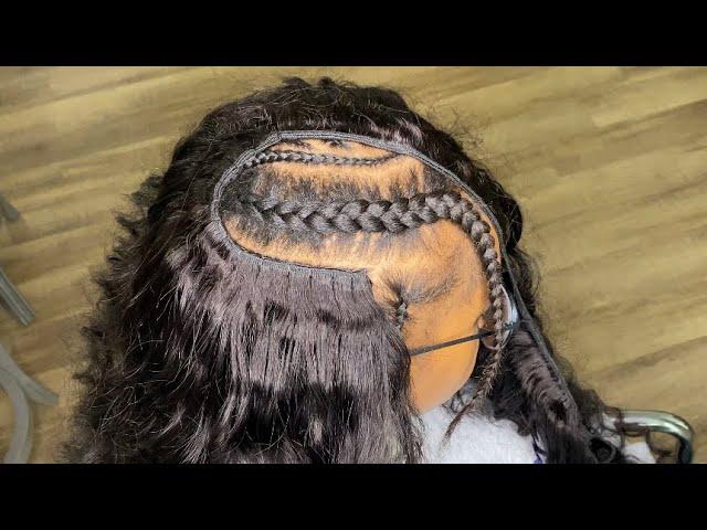 How To Get a FLAT! Quality Sew-in | FOUNDATION