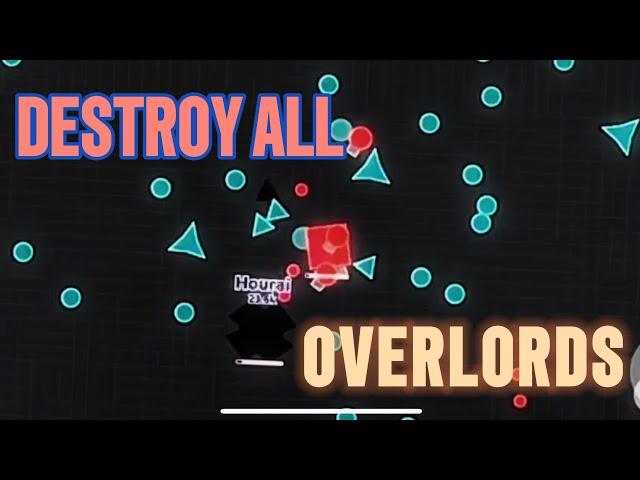 DESTROY ALL OVERLORDS!!! || Diep.io Mobile vs PC || Edit made by FlareYT